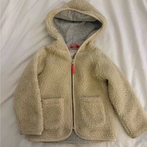 Crewcuts by J.Crew Beige Everyday  Sherpa Hoodie
